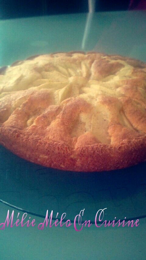 Gâteau aux pommes et mascarpone ( avec ou sans thermomix )