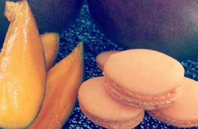 macaron à la mangue ( avec ou sans thermomix ) 