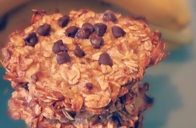 cookies banane chocolat ( avec ou sans thermomix ) 